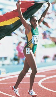 Aboriginal Australian Cathy Freeman Olympic Gold Medalist